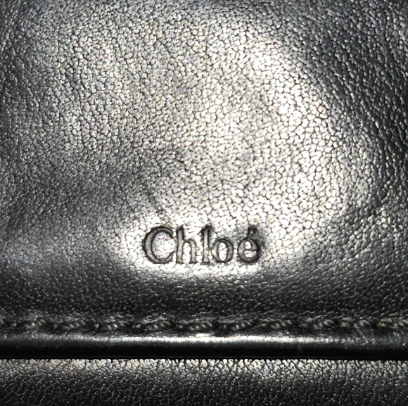 Chloe | Alice Large Leather Bag 2 Way Colorblock Satchel EUC - Picture 5 of 16